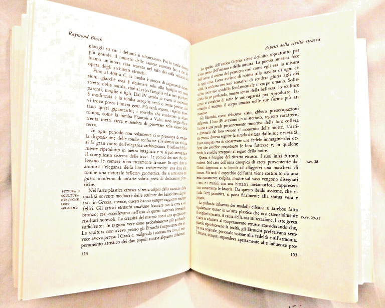GLI ETRUSCHI di Raymond Bloch 1984 il saggiatore libro storia …