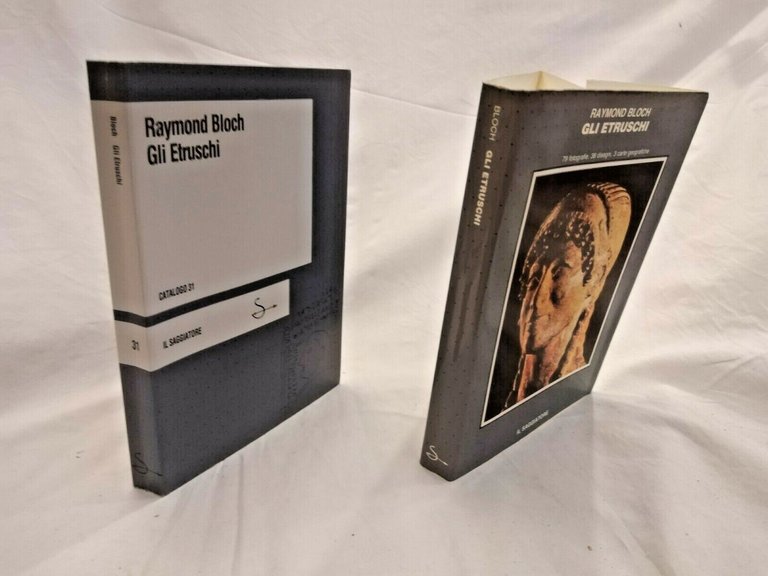 GLI ETRUSCHI di Raymond Bloch 1984 il saggiatore libro storia …