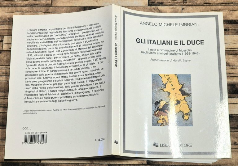 GLI ITALIANI E IL DUCE di Imbriani 1999 Liguori Mussolini … | Immagine Gallery 2