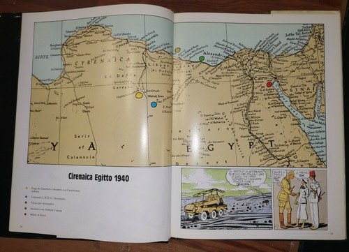 GLI SCORPIONI DEL DESERTO di Ugo Pratt 1989 Rizzoli libro …