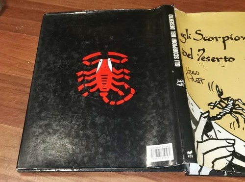 GLI SCORPIONI DEL DESERTO di Ugo Pratt 1989 Rizzoli libro …