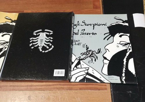 GLI SCORPIONI DEL DESERTO di Ugo Pratt 1989 Rizzoli libro …