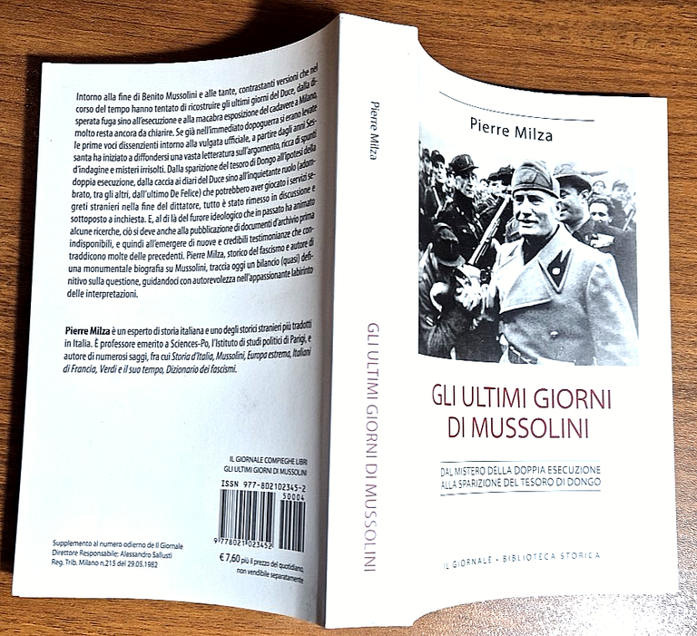 GLI ULTIMI GIORNI DI MUSSOLINI Pierre Milza 2015 Il Giornale …