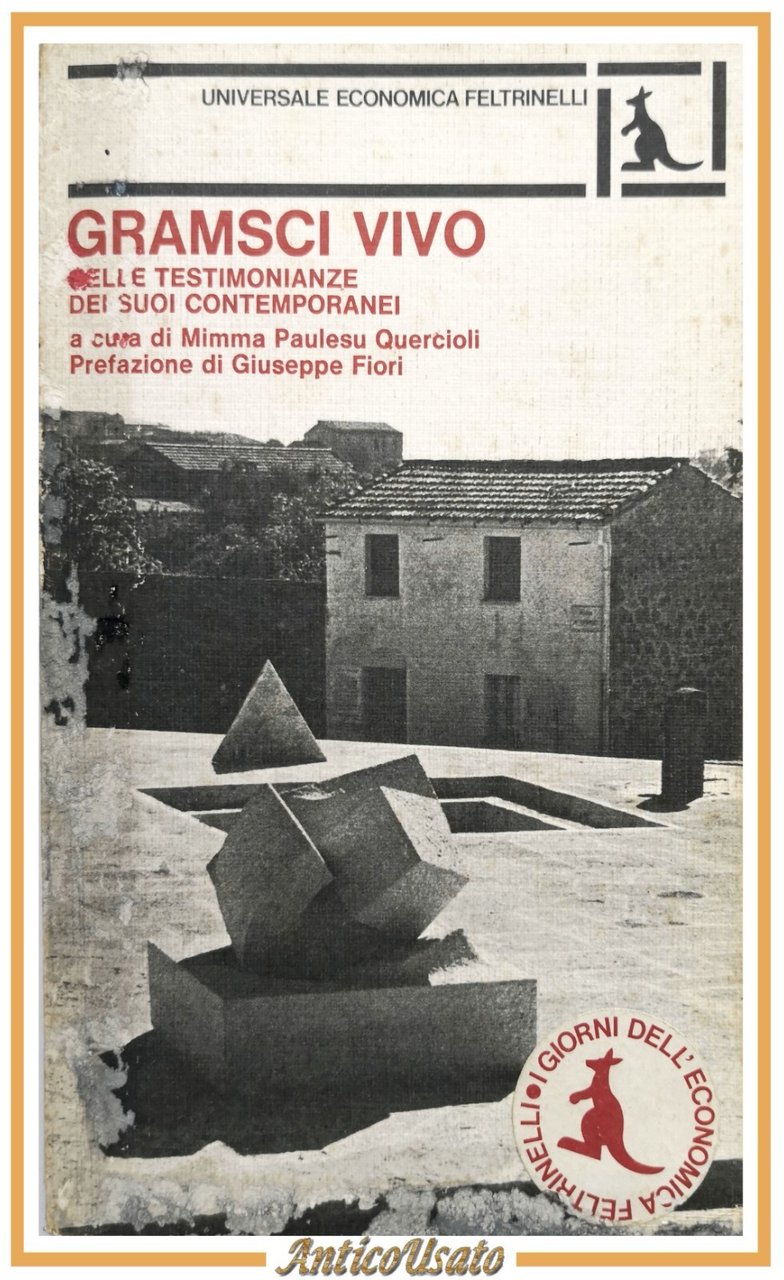 GRAMSCI VIVO le testimonianze dei suoi contemporanei 1977 Feltrinelli Libro