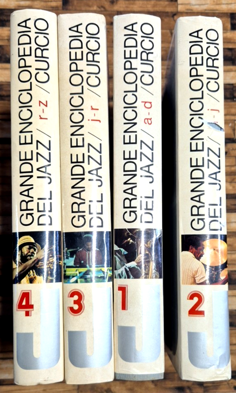 GRANDE ENCICLOPEDIA DEL JAZZ 4 volumi Curcio Mazzoletti Illustrata Libro | Immagine Gallery 10