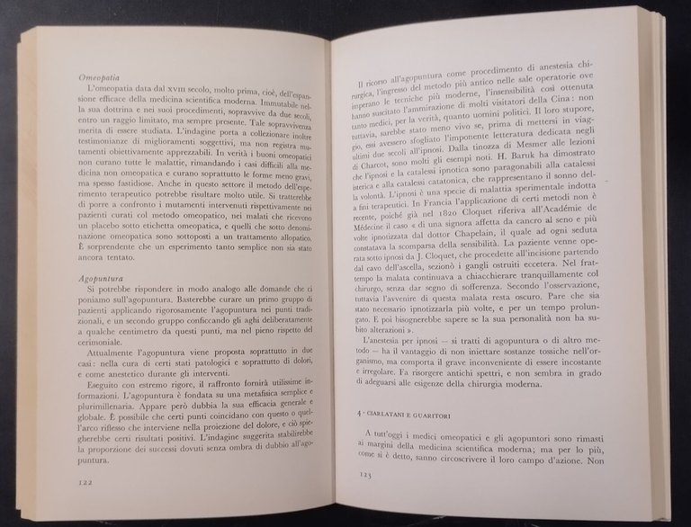 GRANDEZZA E TENTAZIONI DELLA MEDICINA di Iean Bernard 1974 Garzanti …