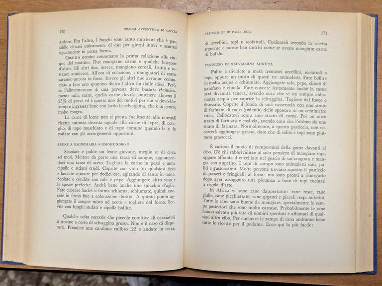 GRANDI AVVENTURE DI CACCIA Alexander Lake 1964 Garzanti Libro Africa …