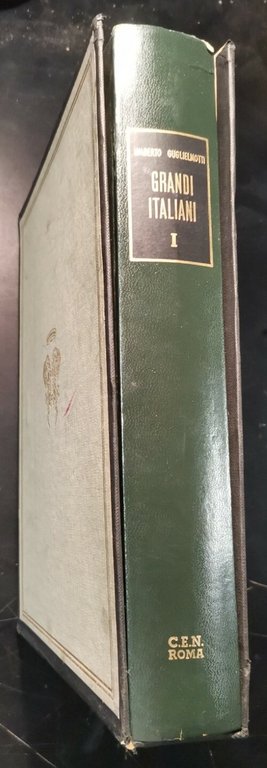 GRANDI ITALIANI vol 1 di Guglielmotti 1970 Centro editoriale nazionale …