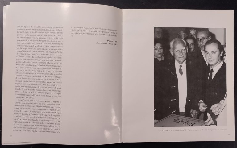 GRAZIANO MIGLIETTA DA OGGETTIVITÁ ALLA PSEUDOGGETTIVIÁ Carlesi Marino 1985 LIBRO