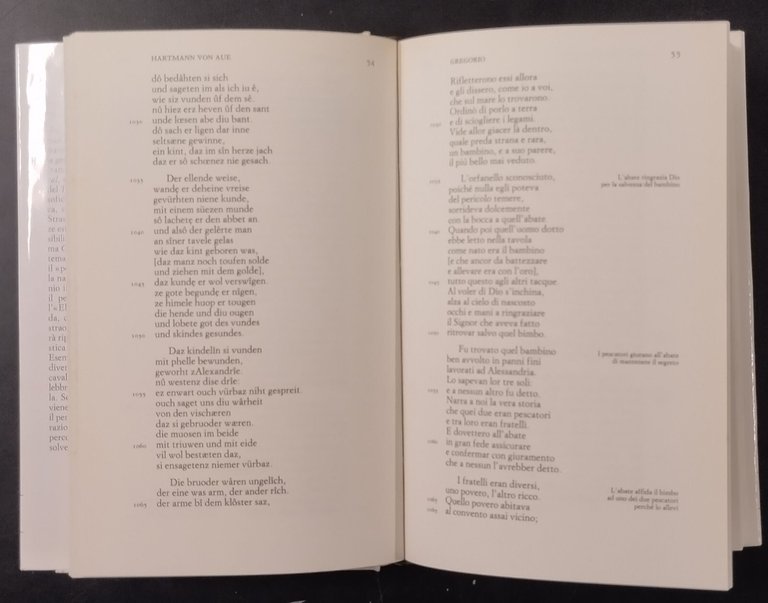 GREGORIO IL POVERO ENRICO di Hartmann Von Aue 1989 Einaudi …