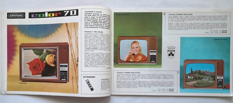 GRUNDIG IL PROGRAMMA 1969 1970 Numero 2 Eurographik catalogo brochure …