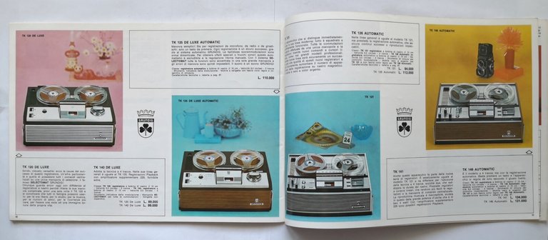 GRUNDIG IL PROGRAMMA 1969 1970 Numero 2 Eurographik catalogo brochure …