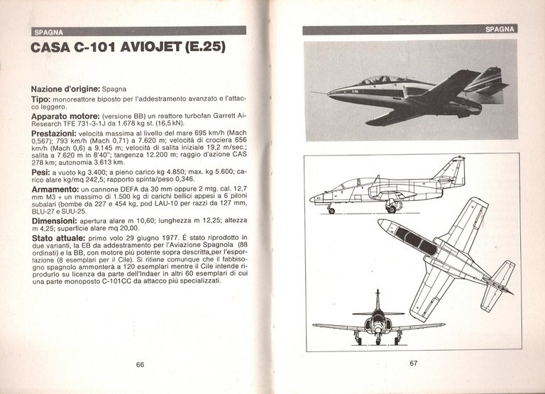 GUIDA AGLI AEREI DA COMBATTIMENTO di Giorgio Gibertini 1984 Delta …
