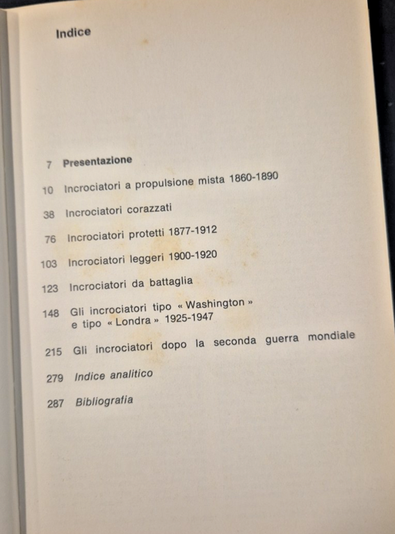 GUIDA AGLI INCROCIATORE DALLE ORIGINI A OGGI di Gino Galluppini …