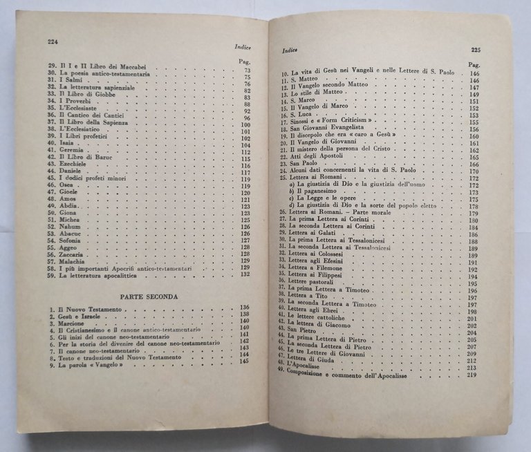 GUIDA ALL'ANTICO E NUOVO TESTAMENTO di Eugenio Zolli 1960 Garzanti …