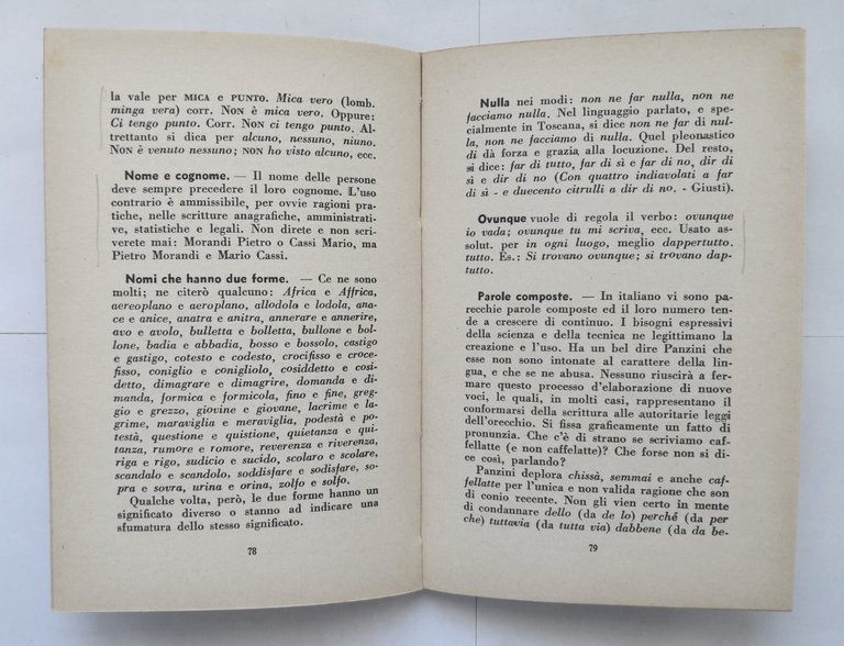 GUIDA ALLO SCRIVERE CORRETTO di Ridolfo Mazzucconi 1936 cultura linguistic …
