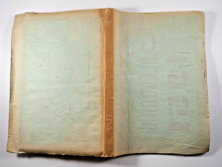 GUIDA DI POMPEI con PIANTA TOPOGRAFICA scavi 1869 Napoli libro …