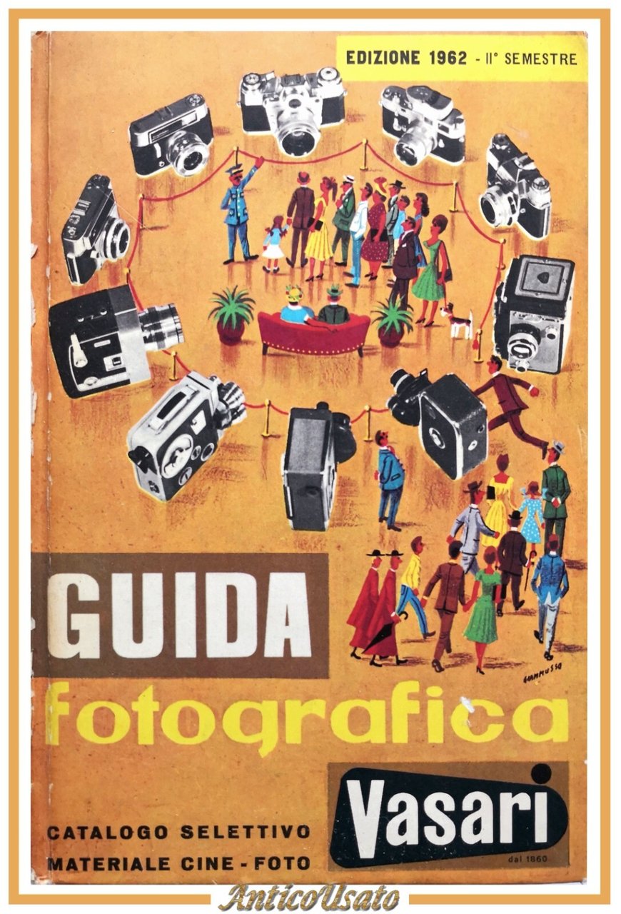 GUIDA FOTOGRAFICA VASARI 1962 Mondadori catalogo selettivo cine foto libro