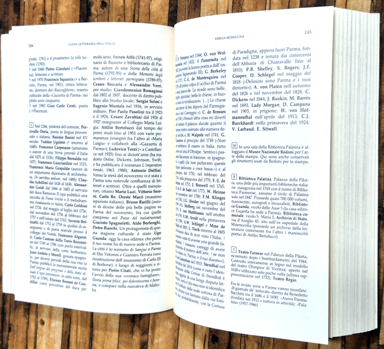 GUIDA LETTERARIA DELL'ITALIA di Doris e Arnold Maurer 1993 Guanda … | Immagine Gallery 3