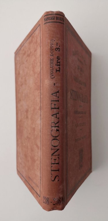 GUIDA PER LO STUDIO DELLA STENOGRAFIA di Aroldo Nicoletti 1918 …