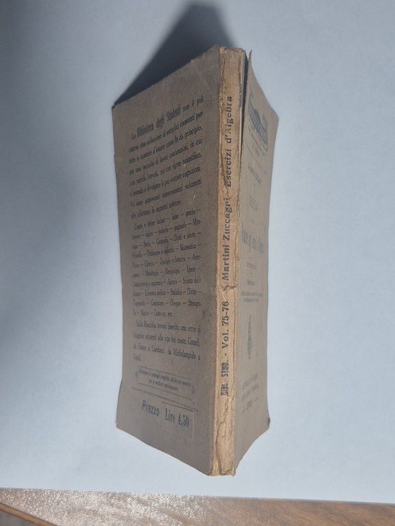 GUIDA RISOLUZIONE DEGLI ESERCIZI ALGEBRA di A Martini Zuccagni 1933 … | Immagine Gallery 5