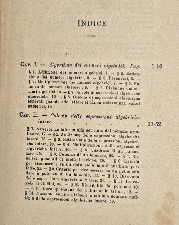 GUIDA RISOLUZIONE DEGLI ESERCIZI ALGEBRA di A Martini Zuccagni 1933 … | Immagine Gallery 8