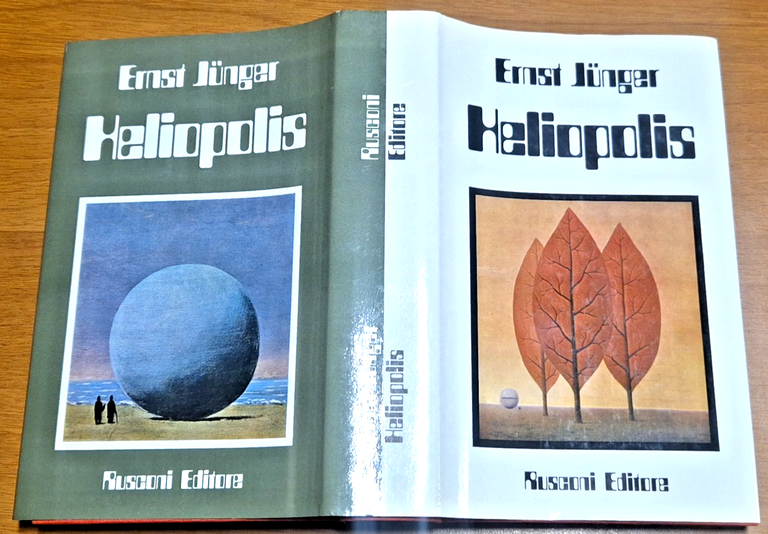 HELIOPOLIS di Ernst Junger 1972 Rusconi I edizione settembre Libro …