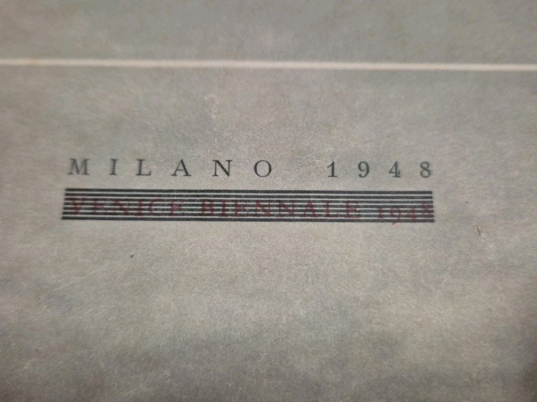 HENRY MOORE sculpture and Drawings Venice Biennale 1948 Milano Catalogo …