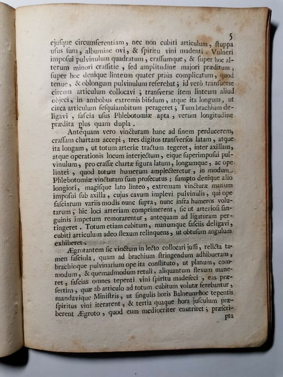 HISTORIAE DUAE ANEURYSMATUM di Carlo Guattani 1745 libro antico medicina …