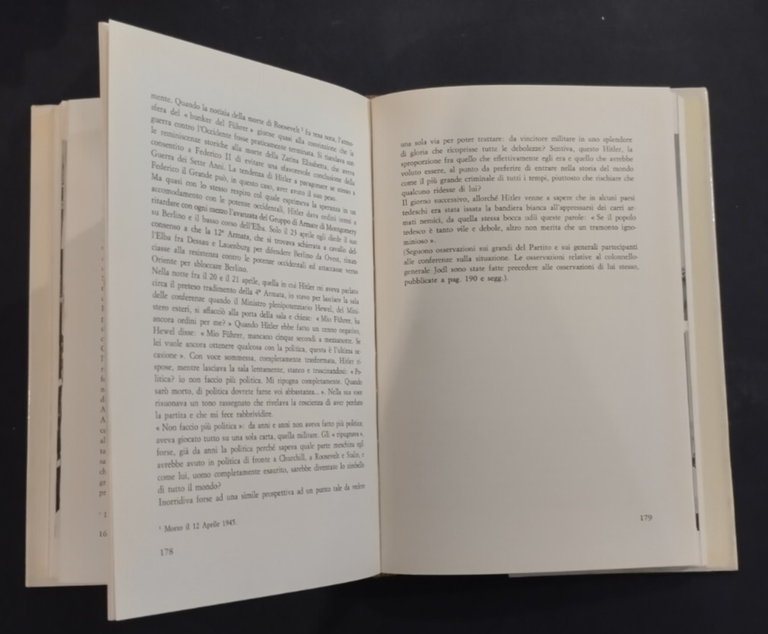 HITLER CAPO MILITARE di P E Schramm 1965 Sansoni Libro …