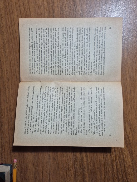 HITLER SEGRETO di Otto Strasser 1944 Donatello De Luigi Libro …