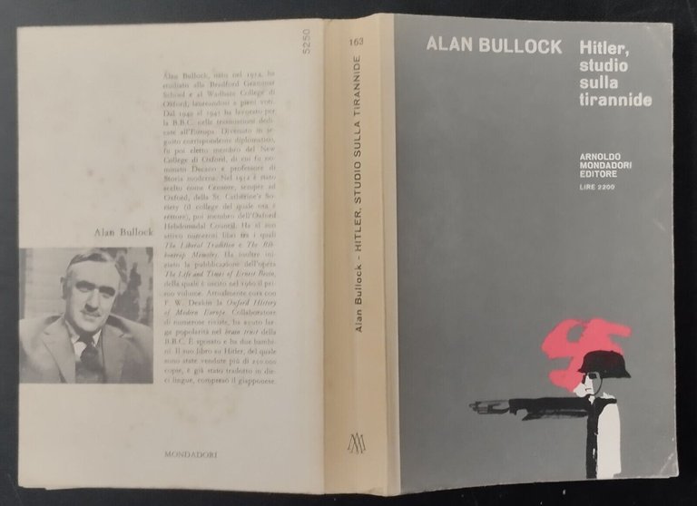 HITLER STUDIO SULLA TIRANNIDE di Alan Bullock 1965 Mondadori Libro …