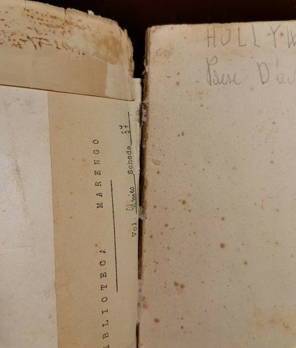 HOLLYWOOD PAESE D'AVVENTURA di Arnaldo Fraccaroli 1929 Treves libro cinema …