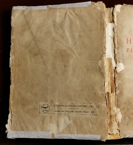 HOLLYWOOD PAESE D'AVVENTURA di Arnaldo Fraccaroli 1929 Treves libro cinema …