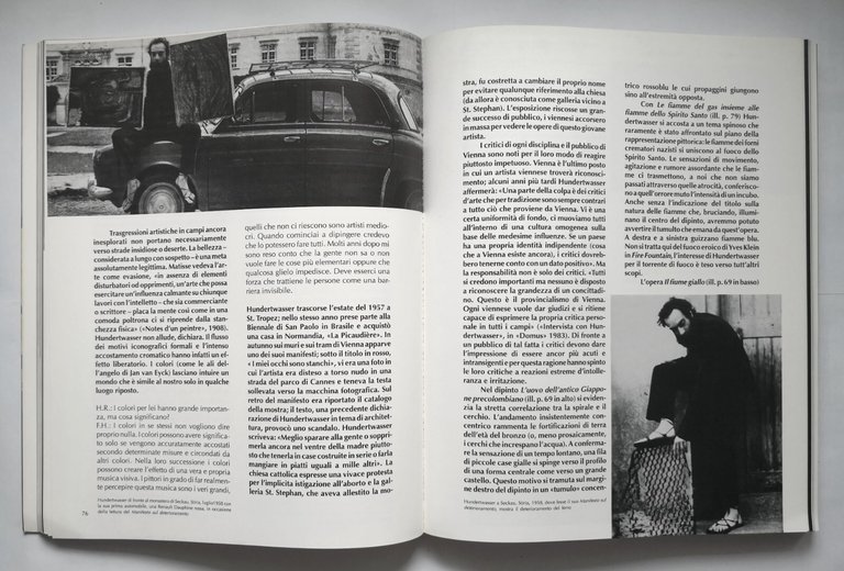 HUNDERTWASSER di Harry Rand 1992 Benedikt Taschen libro arte