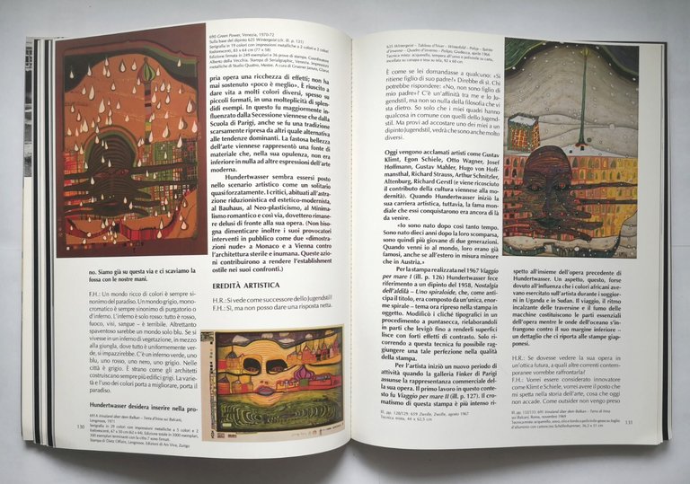 HUNDERTWASSER di Harry Rand 1992 Benedikt Taschen libro arte