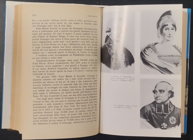 I BONAPARTE STORIA DI UNA FAMIGLIA David Stacton 1985 Mursia …