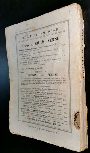 I BRIGANTI DEL RIFF di Emilio Salgari 1928 Bemporad libro …