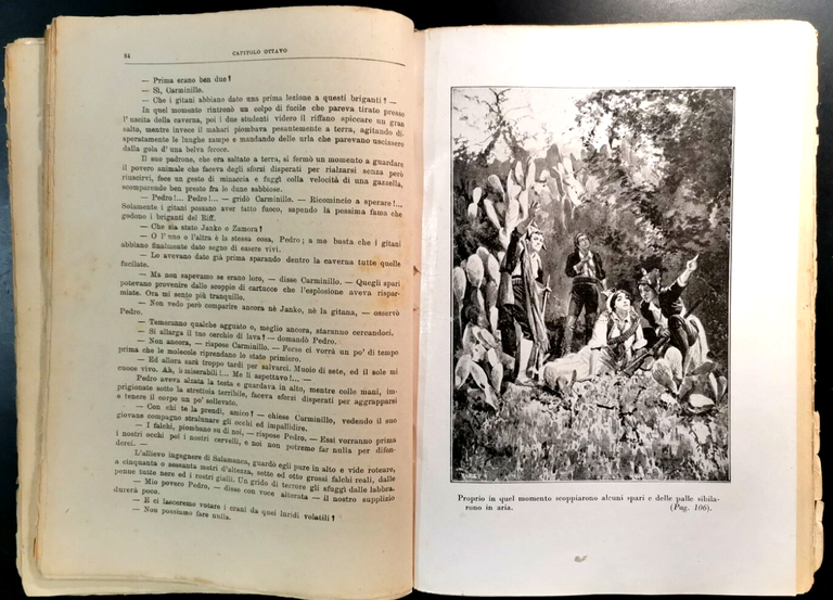 I BRIGANTI DEL RIFF di Emilio Salgari 1928 Bemporad libro … | Immagine Gallery 3