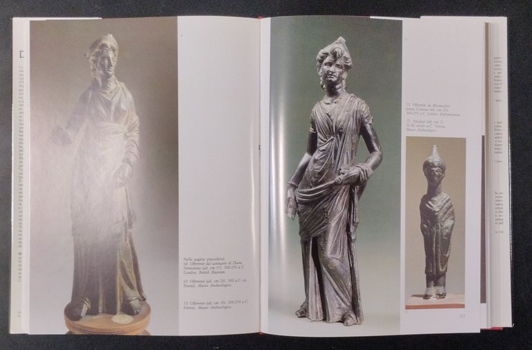 I BRONZI DEGLI ETRUSCHI di Mauro Cristofani 1985 De Agostini …
