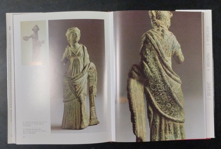 I BRONZI DEGLI ETRUSCHI di Mauro Cristofani 1985 De Agostini …