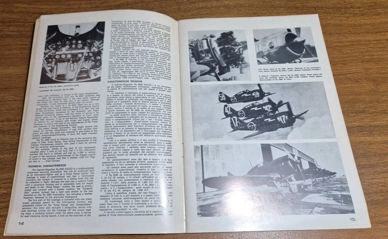 I CACCIA CAPRONI REGGIANE 1938 1945 di Piero Prato 1971 …