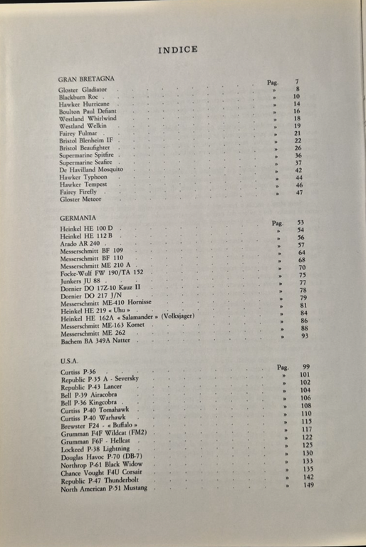 I CACCIA DELLA SECONDA GUERRA MONDIALE di Corrado Barbieri 1968 … | Immagine Gallery 5