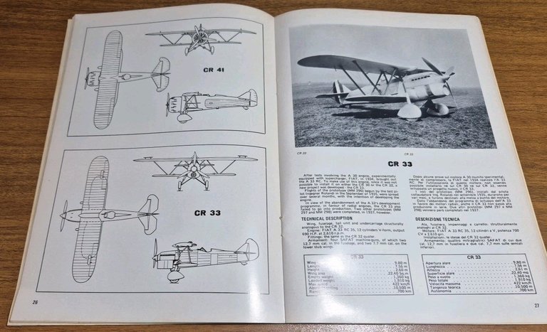 I CACCIA FIAT 1930 1945 di Piero Vergnano 1971 Intyrama …