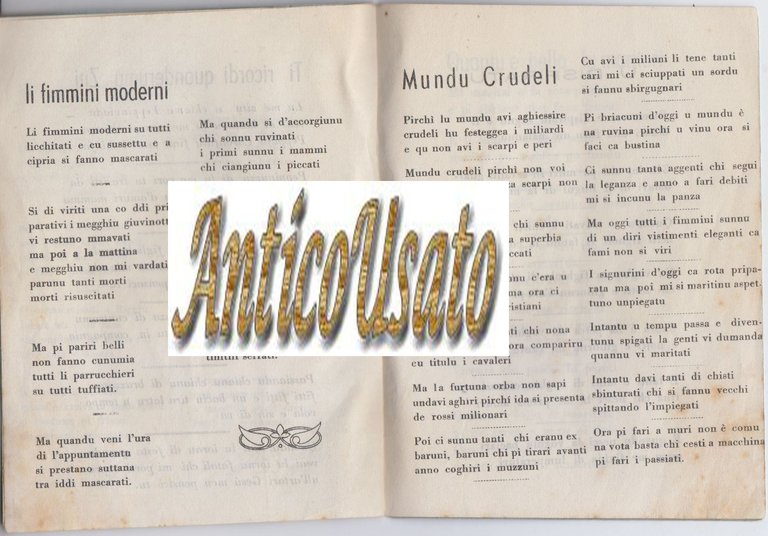 I CANZUNI I FESTA MARONNA di Giuseppe Calabrò 1963? Reggio … | Immagine Gallery 2