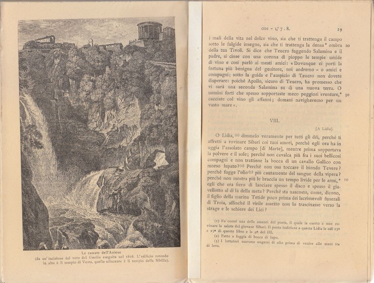 I CARMI di Orazio Flacco 1911 versione integrale Loescher Libro …