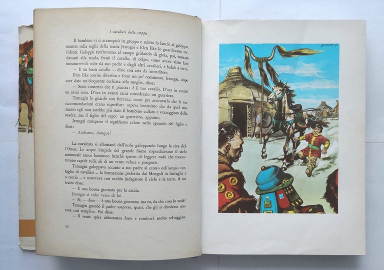 I CAVALIERI DELLA STEPPA di Antonio Lugli 1959 Bemporad Marzocco …