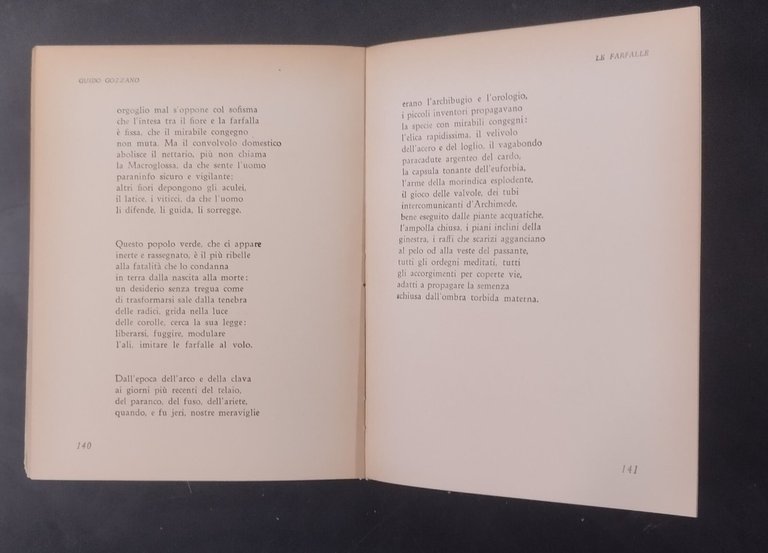I COLLOQUI e altre poesie di Guido Gozzano 1956 Garzanti …