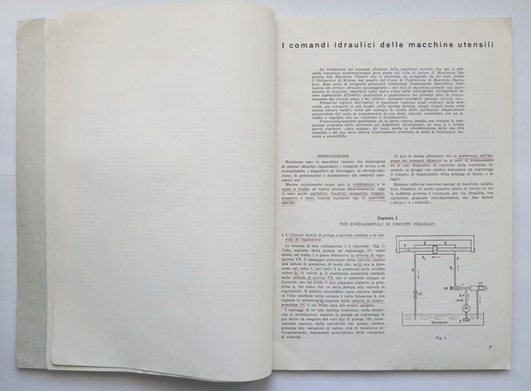 I COMANDI IDRAULICI DELLE MACCHINE UTENSILI di Ruggero Chiappulini Libro …