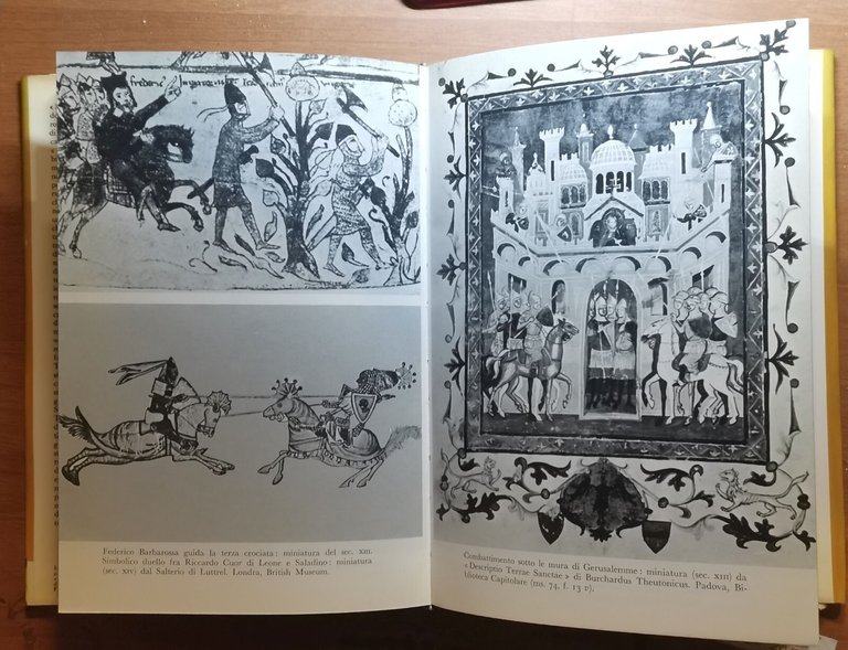 I CROCIATI di Johannes Lehmann 1981 Garzanti libro storia illustrato